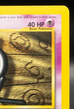 Pokemon TCG Card - Unown [G] 27/105 Neo Destiny Rare Vintage - Image 3