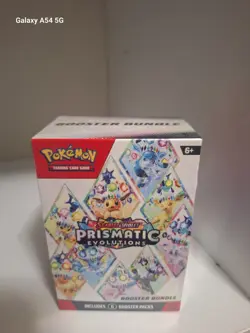 Pokemon Prismatic Evolutions Booster Bundle 6 Boosters English Original Box,... - Image 1