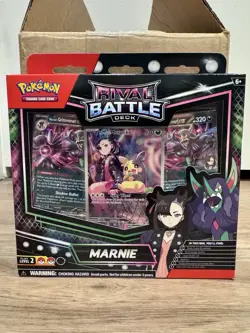 Pokemon Rival Battle Deck Marnie - Marnie's Morpeko Promo Box New Sealed Set 6X - Image 2