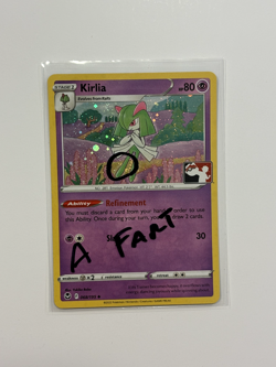 FART SWIRL Kirlia Cosmos Holo Pokemon Prize Pack Series 3 NM 068/195 FAST SHIP A - Image 1