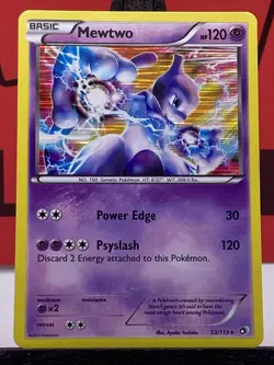 Mewtwo 53/113 2013 Legendary Treasures Holo Rare Pokemon TCG 2013 LP - Image 3