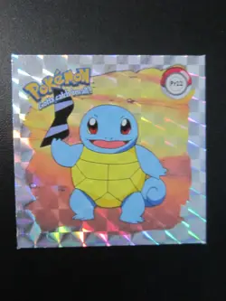 SQUIRTLE PR22 POKEMON ARTBOX STICKER HOLO PRIZM SERIES 1 1999 NM - Image 1
