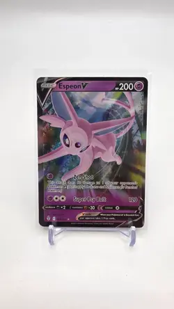 POKEMON TCG SWORD & SHIELD SWSH EVOLVING SKIES ESPEON V 064/203 NEAR MINT - Image 1