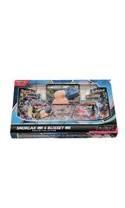 Pokemon Snorlax Ex & Blissey Ex Special Collection Box **NEW and SEALED** - Image 1