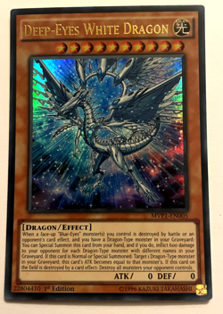 Yu-Gi-Oh! - Deep-Eyes White Dragon - MVP1 EN005 - Ultra Rare - 1st Edition - Image 1