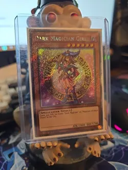 Yu-Gi-Oh! TCG Dark Magician Girl Alt Art B RA03-EN123 Platinum Secret Rare - Image 1