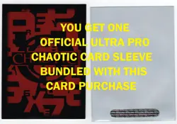 (303150) CHAOR 105/100/70/70/75 (4 Max Stats) Ultra Rare Foil Chaotic Card - Image 2