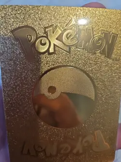Surfing Pikachu Vmax Gold Foil Fan Art Vinyl Textured Collector Pokemon Card - Image 3