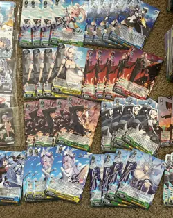 Playset (4 of Each) Weiss Schwarz Azur Lane Vol. 2 RR/R/CR/U/C + 14 PROMO CARDS - Image 2
