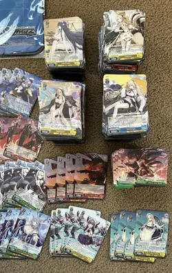Playset (4 of Each) Weiss Schwarz Azur Lane Vol. 2 RR/R/CR/U/C + 14 PROMO CARDS - Image 4