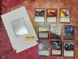 1x Lot of 9 MTG Cards Sent in Flatpak (see photo)[ID: AMP1] - Image 1