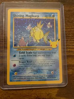 Pokemon TCG Shining Magikarp Holo Card Ultra Rare Celebrations Series 66/64 - Image 2