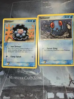 Legend Maker 4 Card Lot Clamperl, Tentacool, Tentacruel, Wailmer Pokemon - Image 3