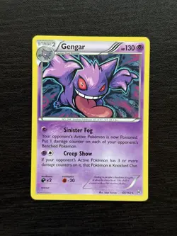 Gengar 60/162 Cosmos Holo Rare Breakthrough Pokemon Card - Image 1