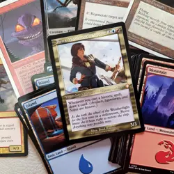 Jhoira, Weatherlight Captain Retro ARTIFACTS COMMANDER Magic Deck. ALL 100 Cards - Image 1