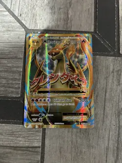 Pokemon TCG Mega M Charizard EX Evolutions 101/108 Holo Full Art Ultra Rare NM - Image 1