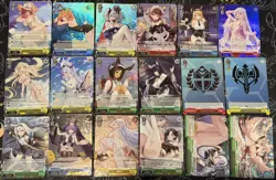 Weiss Schwarz Azur Lane Vol 2 - 18x Holo Foil English Card Lot (16 SR, 2 RRR) - Image 1