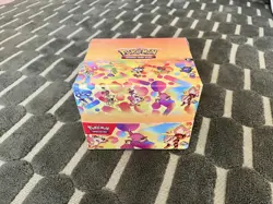 Pokemon 151 Mini Tin Bundle *empty* with display case, art cards & coins - Image 3