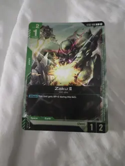 Gundam Card Game Zaku II Championship Participation Pack 01 Bandai Fest 2025 - Image 1