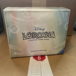 Disney Lorcana Trading Card Game - Fabled Starter Deck Display (8 Decks) Sealed - Image 3