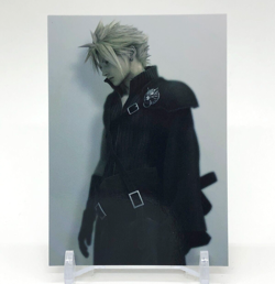 Cloud Strife Final Fantasy VII Art Museum Card TCG Japanese Game Square Enix b - Image 1