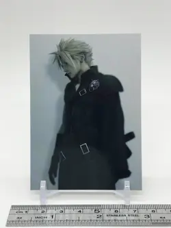 Cloud Strife Final Fantasy VII Art Museum Card TCG Japanese Game Square Enix b - Image 2