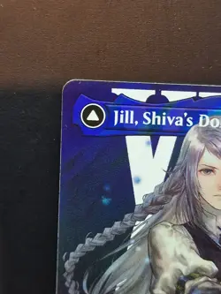 MTG Final Fantasy - Jill, Shiva’s Dominant R0523 Surge Foil - NM/M Warden of Ice - Image 2