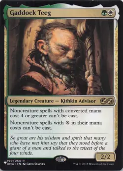 Gaddock Teeg The List Regular Rare #199 NM MTG - Image 1