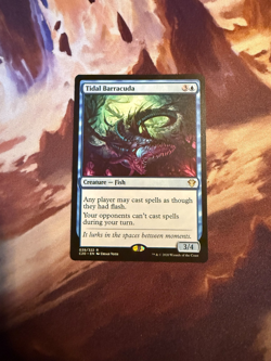 Tidal Barracuda Commander 2020 Regular LP Magic the Gathering - Image 1