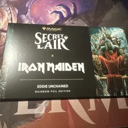 Secret Lair Magic MTG x Iron Maiden Eddie Unchained Rainbow Foil​ Edition NEW - Image 1