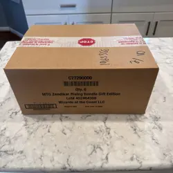 Zendikar Rising Gift Edition Bundle Box x6 FACTORY SEALED CASE - Image 1