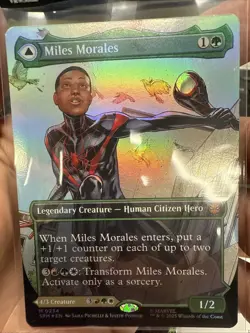 Miles Morales (0234) (Borderless) Marvel's Spider-Man Foil - Image 1