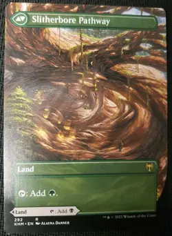 MTG *Darkbore Pathway Borderless X1* (NM) Kaldheim Magic The Gathering - Image 2