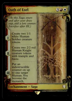 Oath of Eorl (Showcase Scrolls) 471 Foil R Commander: The Lord of the Rings: Tal - Image 1