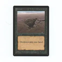 Magic: The Gathering Beta Series - Sinkhole (130) - Image 1