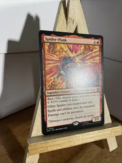 Spider-Punk Rare Regular #0092 2025 MTG Marvel’s Spider-Man NM-MT Look! - Image 5