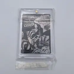 Magic The Gathering TMRWLND Genuine Artist Signed Foil 1198 Sen Triplets RARE - Image 1