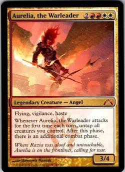 Magic | GTC | Aurelia, the Warleader | 143 | NM - Image 1