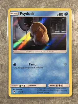 Psyduck (Holo Common) Pokemon TCG 7/18 Detective Pikachu Holo (Near Mint) - Image 1