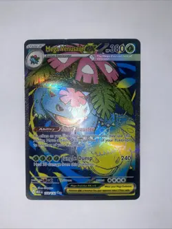 Pokemon MEGA VENUSAUR EX 155/132 - Mega Evolution - ULTRA RARE FULL ART - Image 1