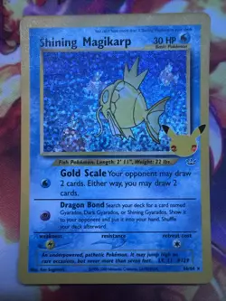 Shining Magikarp 66/64 Celebrations Series Pokemon TCG - Image 1