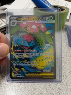 Pokemon Mega Evolutions Mega Venusaur Ex 155/132 🔥 Pack Fresh 🔥 - Image 1