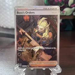 Boss's Orders (SIR) - 265/193 Scarlet & Violet Paldea Evolved - NM - POKEMON TCG - Image 1