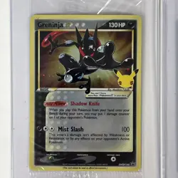 TWO Greninja Gold Star Celebrations Promo Pokemon Sealed - Image 2