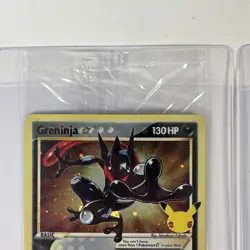 TWO Greninja Gold Star Celebrations Promo Pokemon Sealed - Image 3
