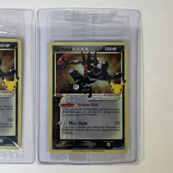 TWO Greninja Gold Star Celebrations Promo Pokemon Sealed - Image 5