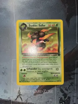 Pokemon Dunkles Duflor Dark Gloom 36/82 German Team Rocket 2000 LP - Image 1