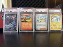 PSA 9 Pokemon TGC Bulk Lot Of 4 - Image 1