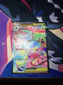 Pokemon TCG Mega-Venusaur-EX Evolutions Holo Full Art Ultra Rare - Image 1