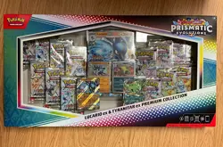 Pokemon Lucario Ex Tyranitar Ex Premium Collection Prismatic Evolution Sealed - Image 1